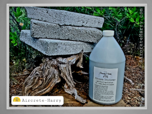 1-Gallon • Aircrete THICKENING AGENT • allows you to pour Aircrete much Higher, makes it Stronger - as seen on YouTube Channel • see description for more details - Recommended for All Cement Work - AircreteHarry.com