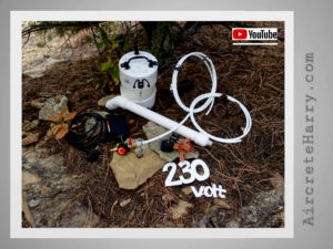 230 Volt, EU Outlet Aircrete Harry Foam Generator unit • Ready to Use incl. Wand + Convenient Footswitch • Hands-Free! no refund