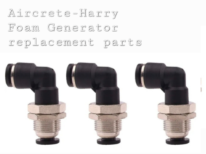 Tube Connect Replacement Parts • Set of 3 for Aircrete-Harry Foam Generator • Specific Custom Size