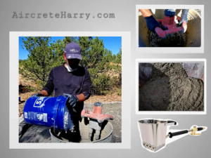 Styro Aircrete Recipe • Pdf file & Mixing Instructions • AircreteHarry.com