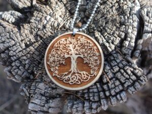 Tree Of Life • Beautiful Gift Idea • Pendant / Ornament / Jewelry / Décor • Imagination is Limitless! • Wooden Creation • Mr. & Mrs. Aircrete Harry™