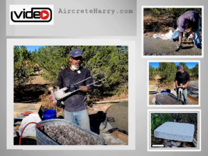 VIDEO • How to mix E.P.I.C. Cement & Apply to Surface • Step-by-Step 42 min Video • by Aircrete-Harry - Expanded Polystyrene Paper Infused Cement Recipe 