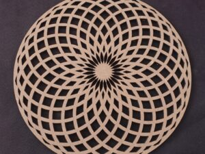 Flower of Life Art Design • Creation • Décor – Imagination is Limitless! • Wooden Creation • Mr. & Mrs. Aircrete-Harry