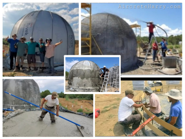 Online step-by-step Dome Building Course • by Aircrete-Harry - no refunds, no cancellations accepted upon purchase